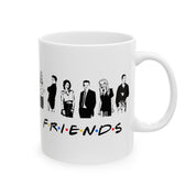 Friends Casts B&W